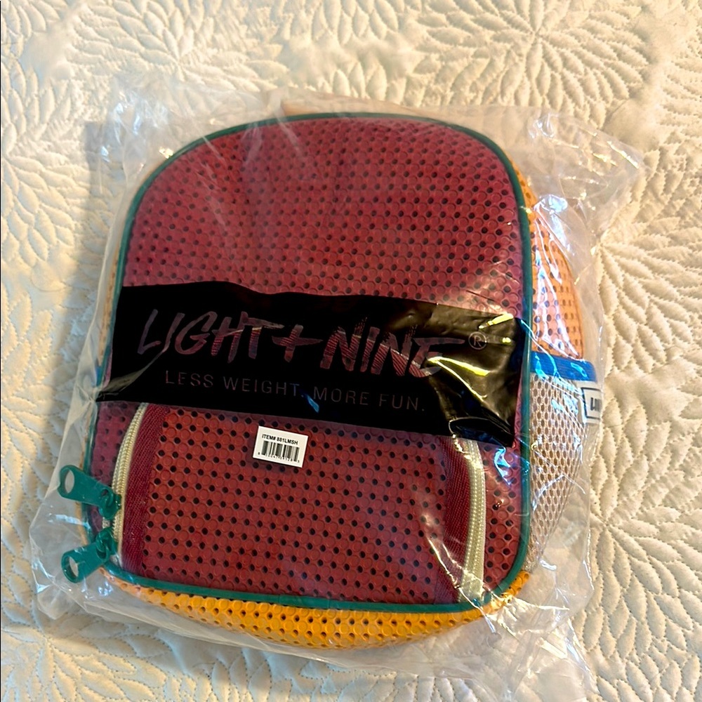 ❌SOLD❌NWT Light + Nine Red and Yellow Backpack